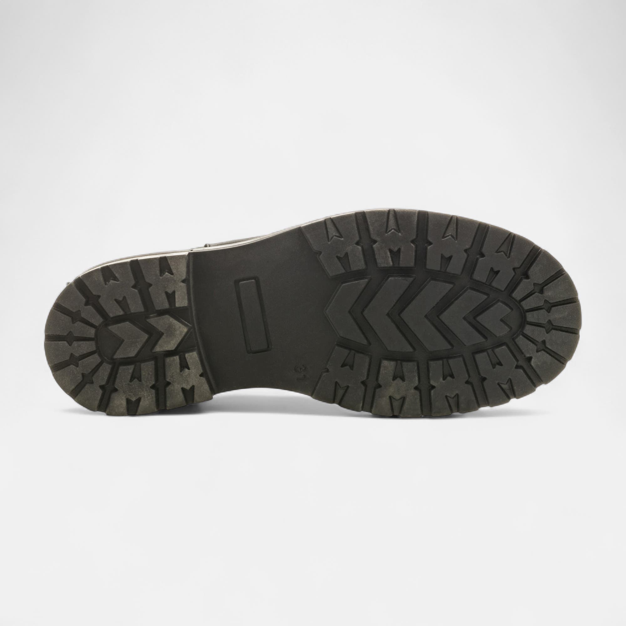 Bottes Fille en cuir noir