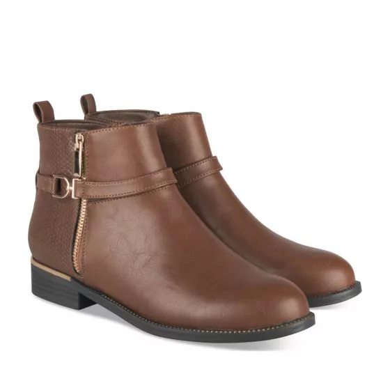 Bottines COGNAC PHILOV