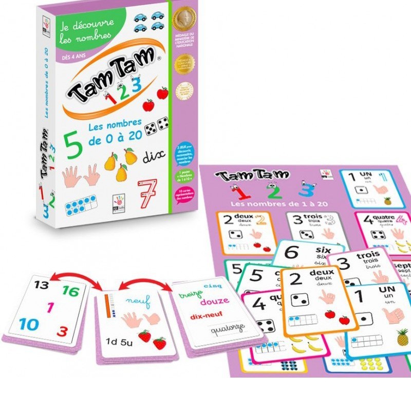 TamTam Coffret 1,2,3
