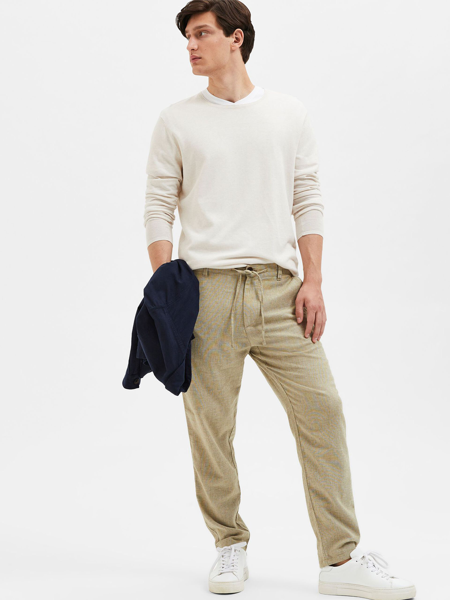 Slim Tape Brody Linen Pant