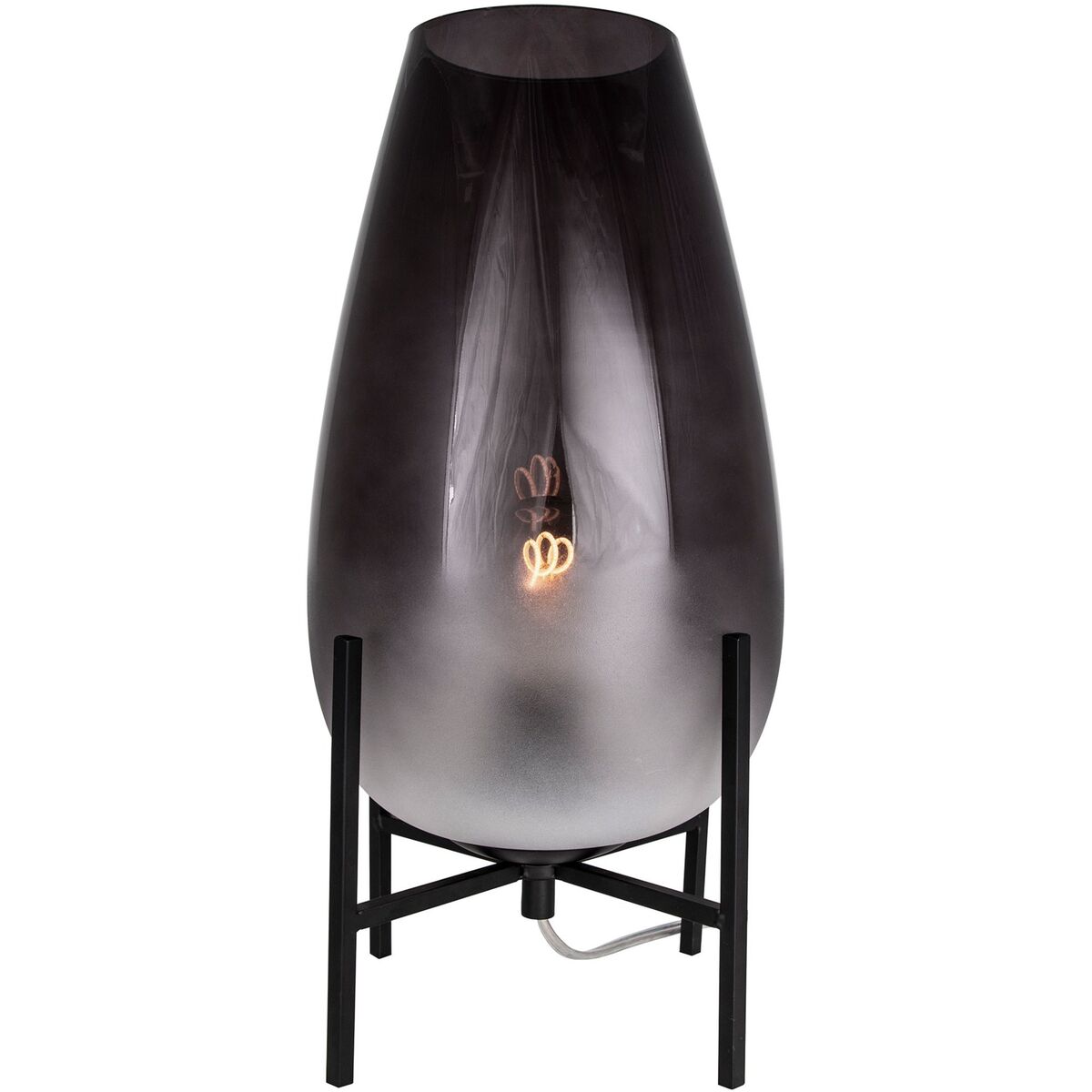 Tulip Bordlampe, rød