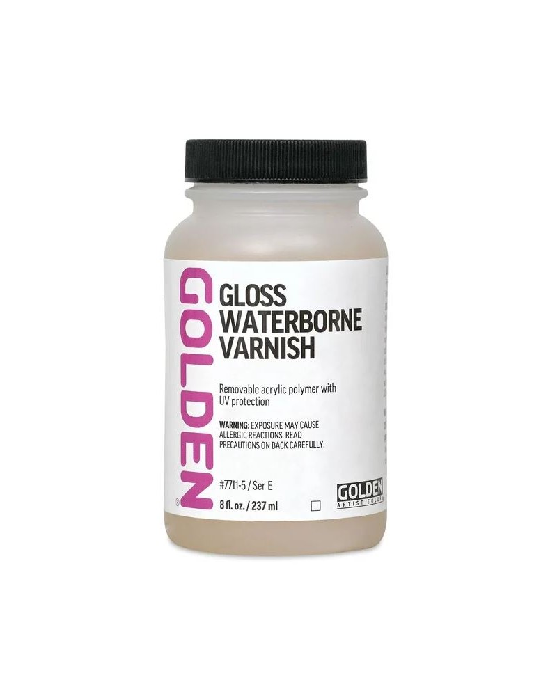 (brillant) Vernis polymere avec UVLS Golden - 237ml