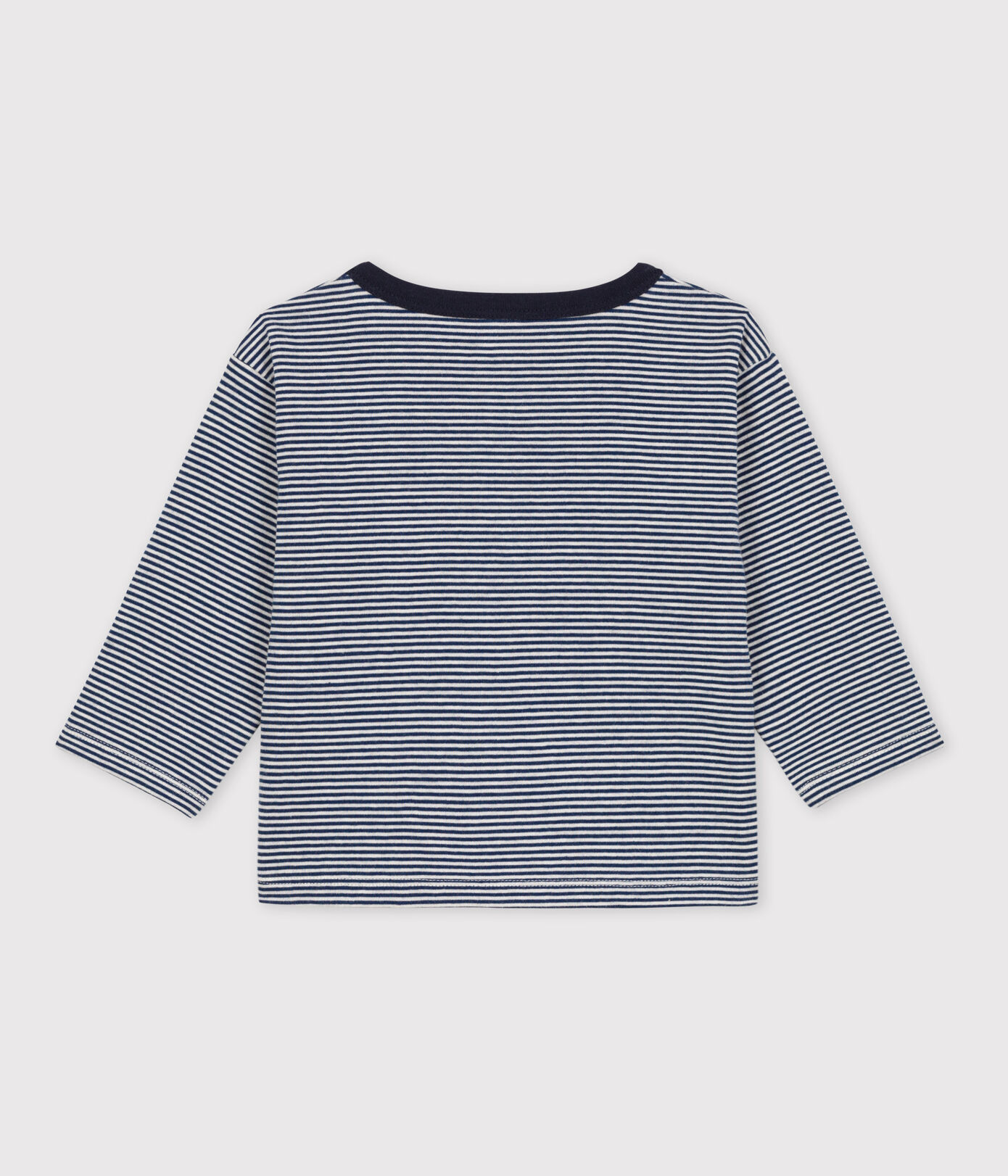 Tee-shirt manches longues bébé milleraies en tubique