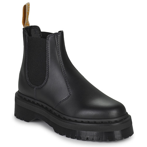 Dr. Martens - Vegan 2976 Quad Black Felix Rub Off Negro