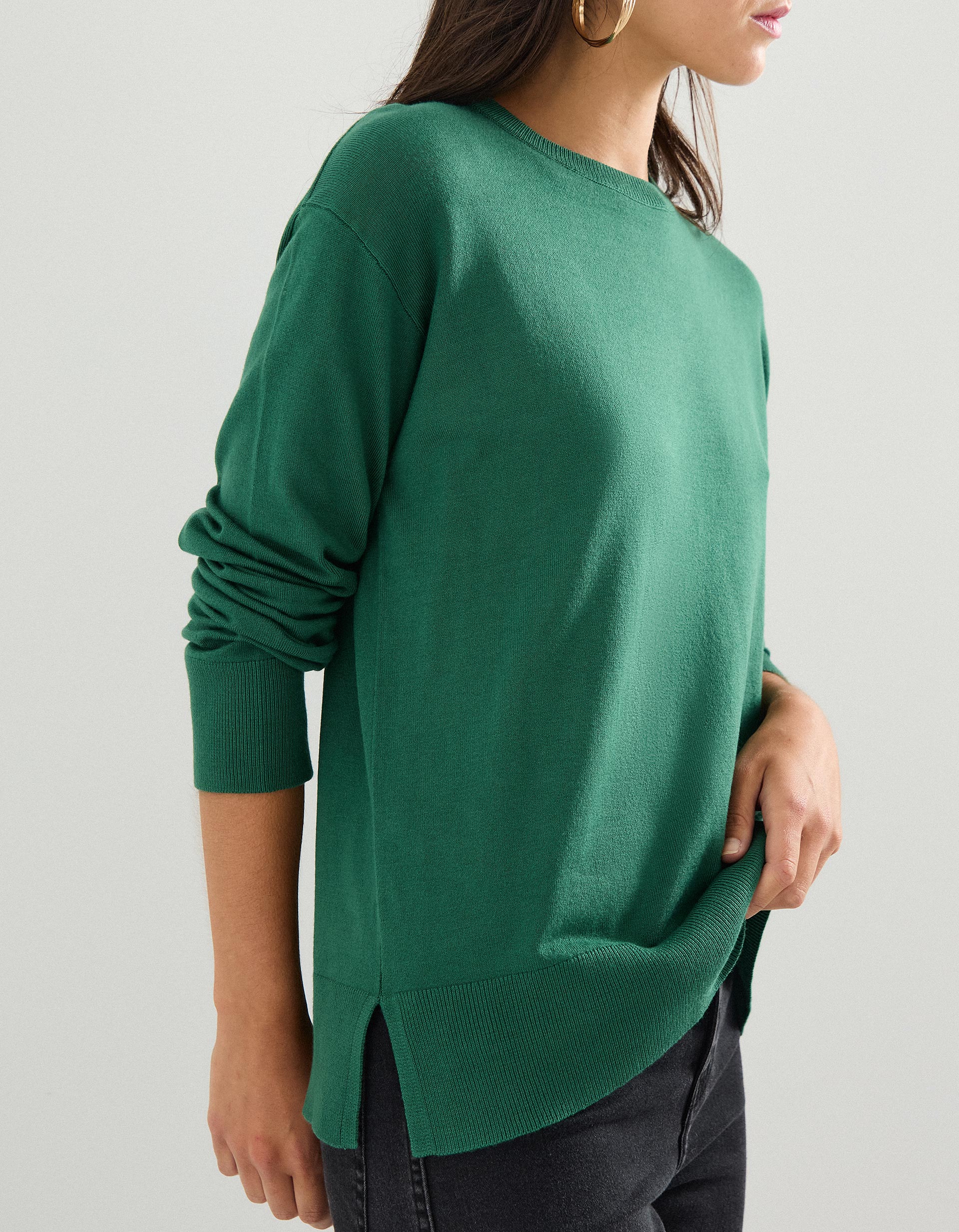 Camisola de Malha, Mulher, Verde