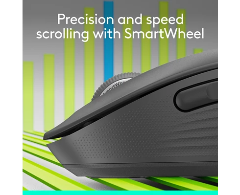 Logitech Signature M650 L Wireless Mouse - Graphite