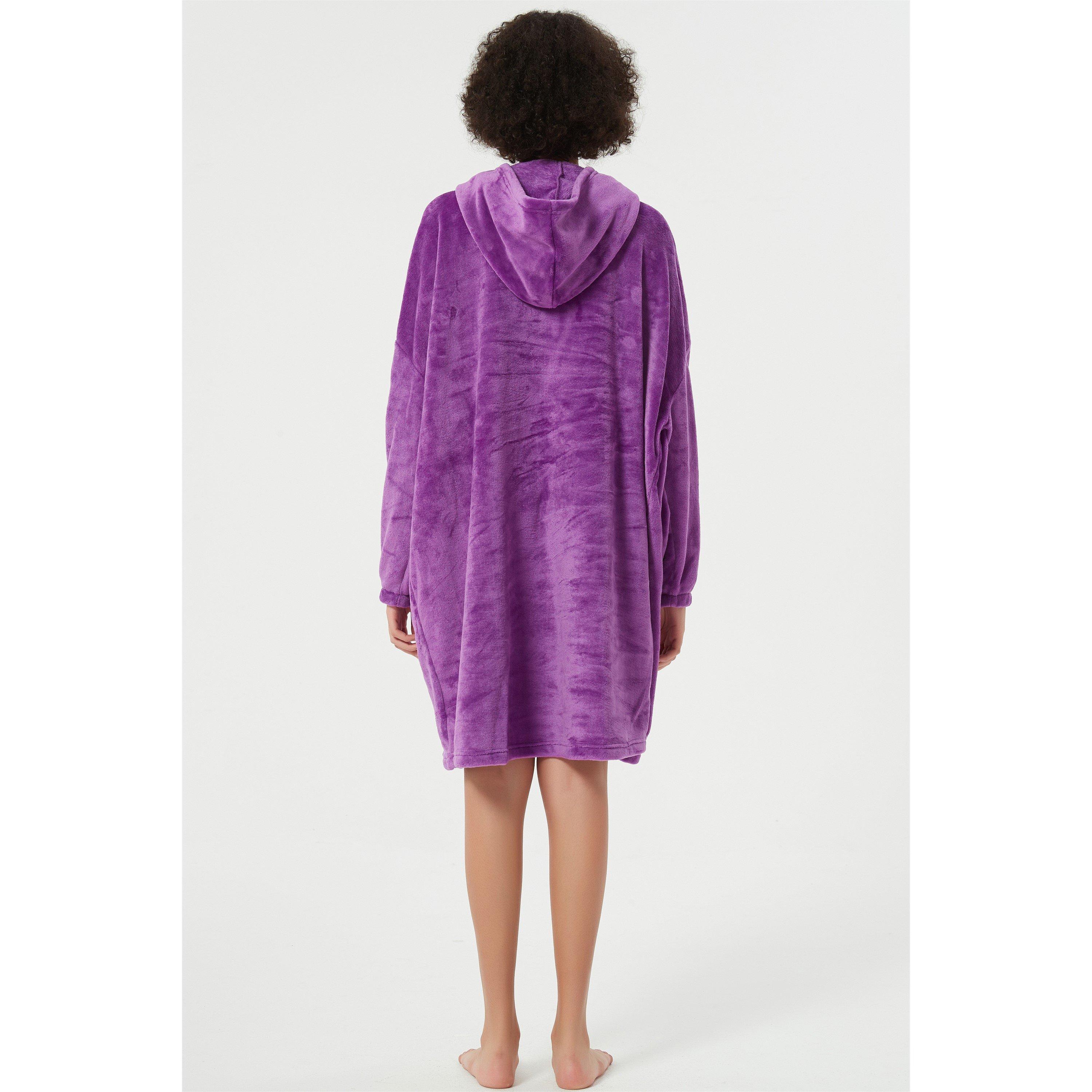 Linea Ladies Plain Snuggle Hoodie
