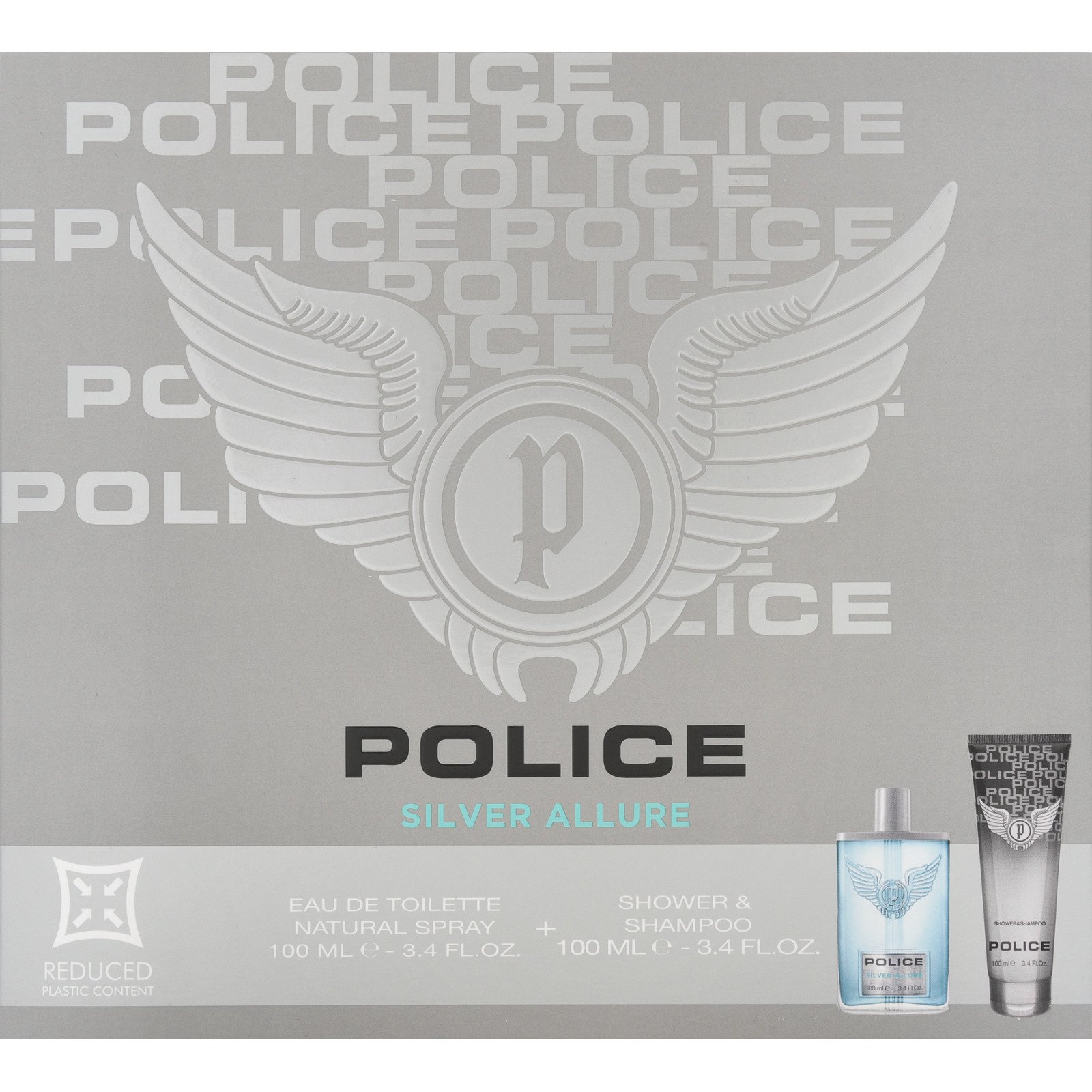 Police Silver Allure Homme Duftset, 2-teilig