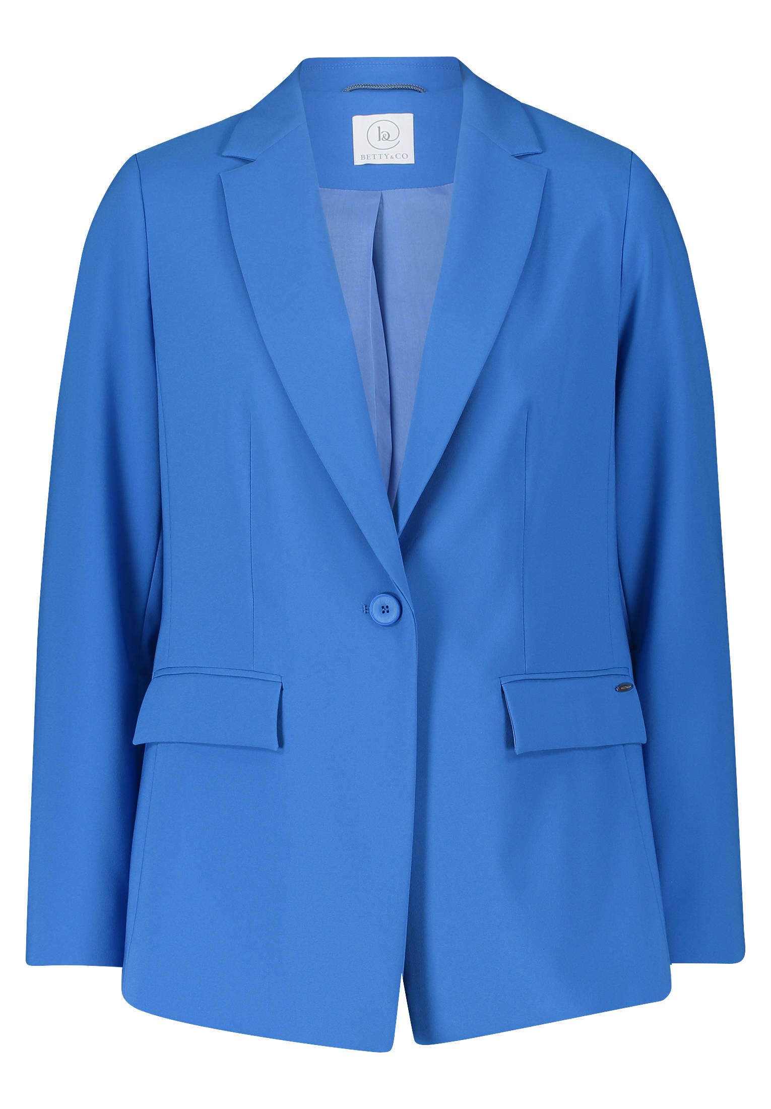 Betty & Co| Damen Longblazer mit Taschen