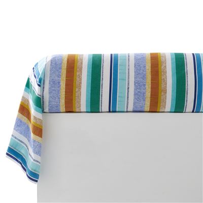 Linge de lit fleurs multicolores - BECQUET CRÉATION