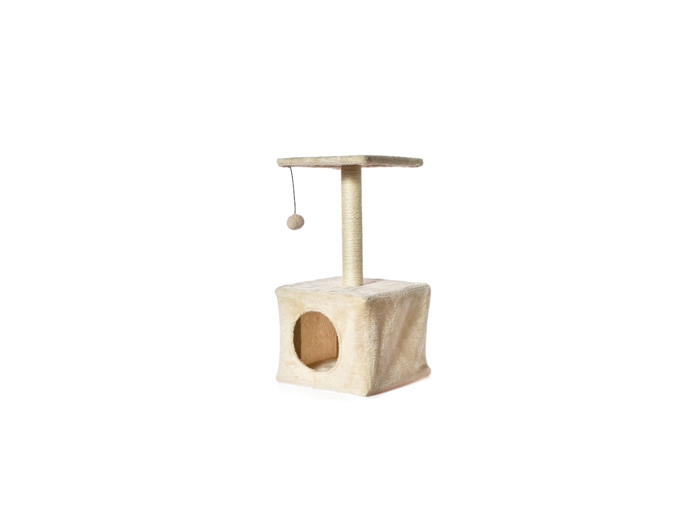 GINÁSIO PARA GATO AUCHAN SISAL 30X30XH59CM