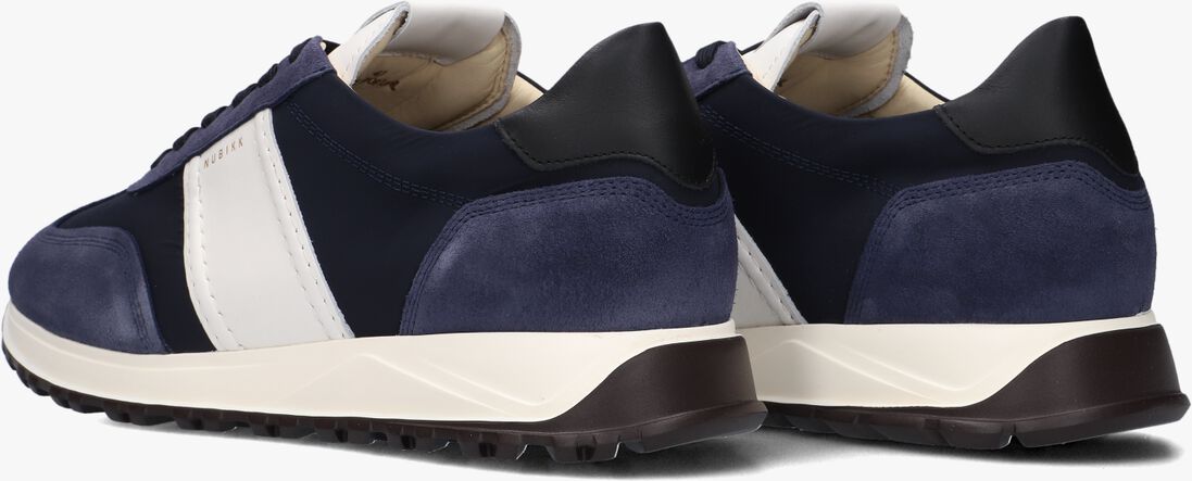 blauwe nubikk lage sneakers glen hendrix