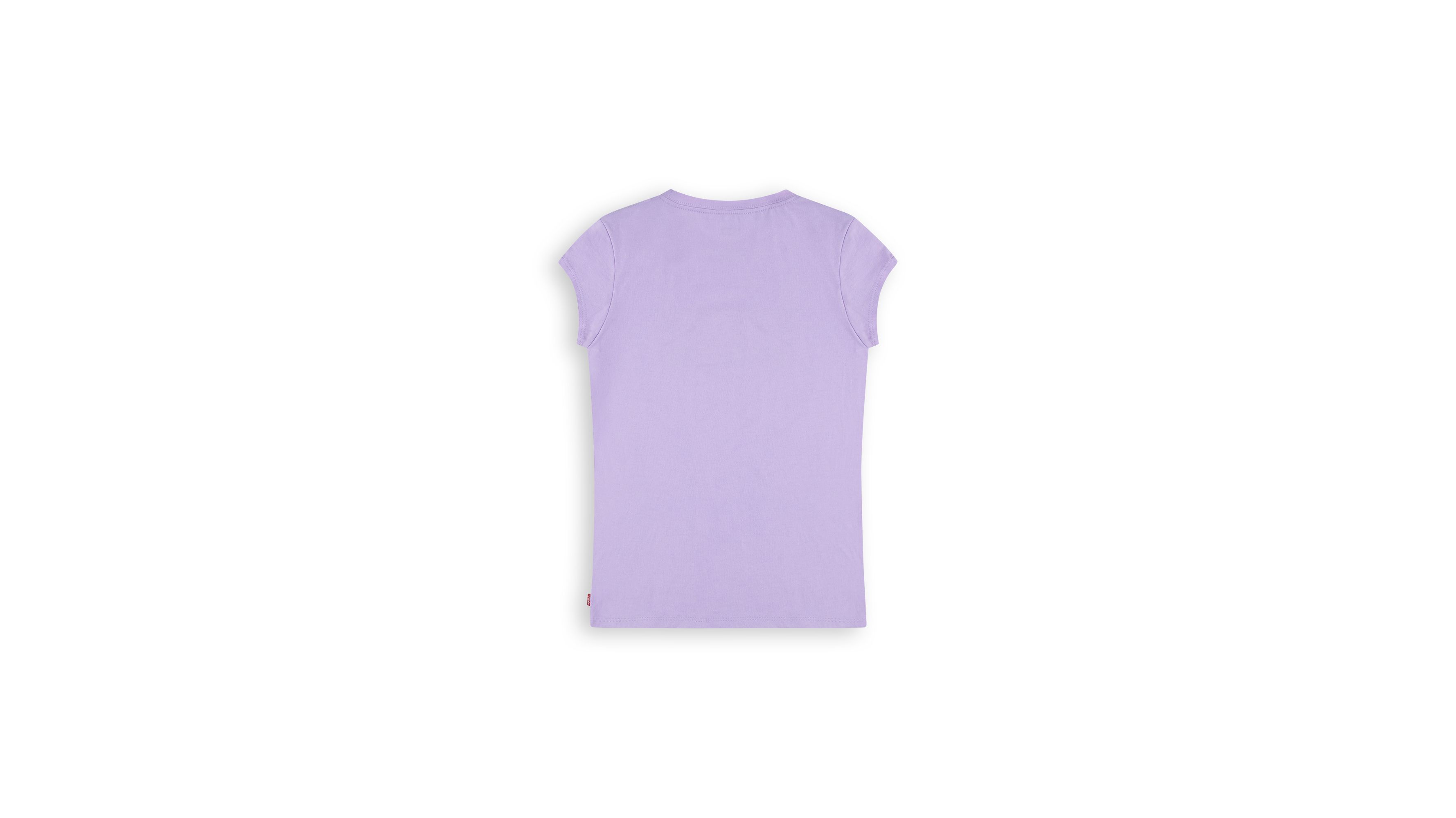 T-shirt Batwing - Purple Rose - Rose