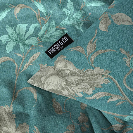 Dekbedovertrek Blooming Greens - 200 x 200/220
