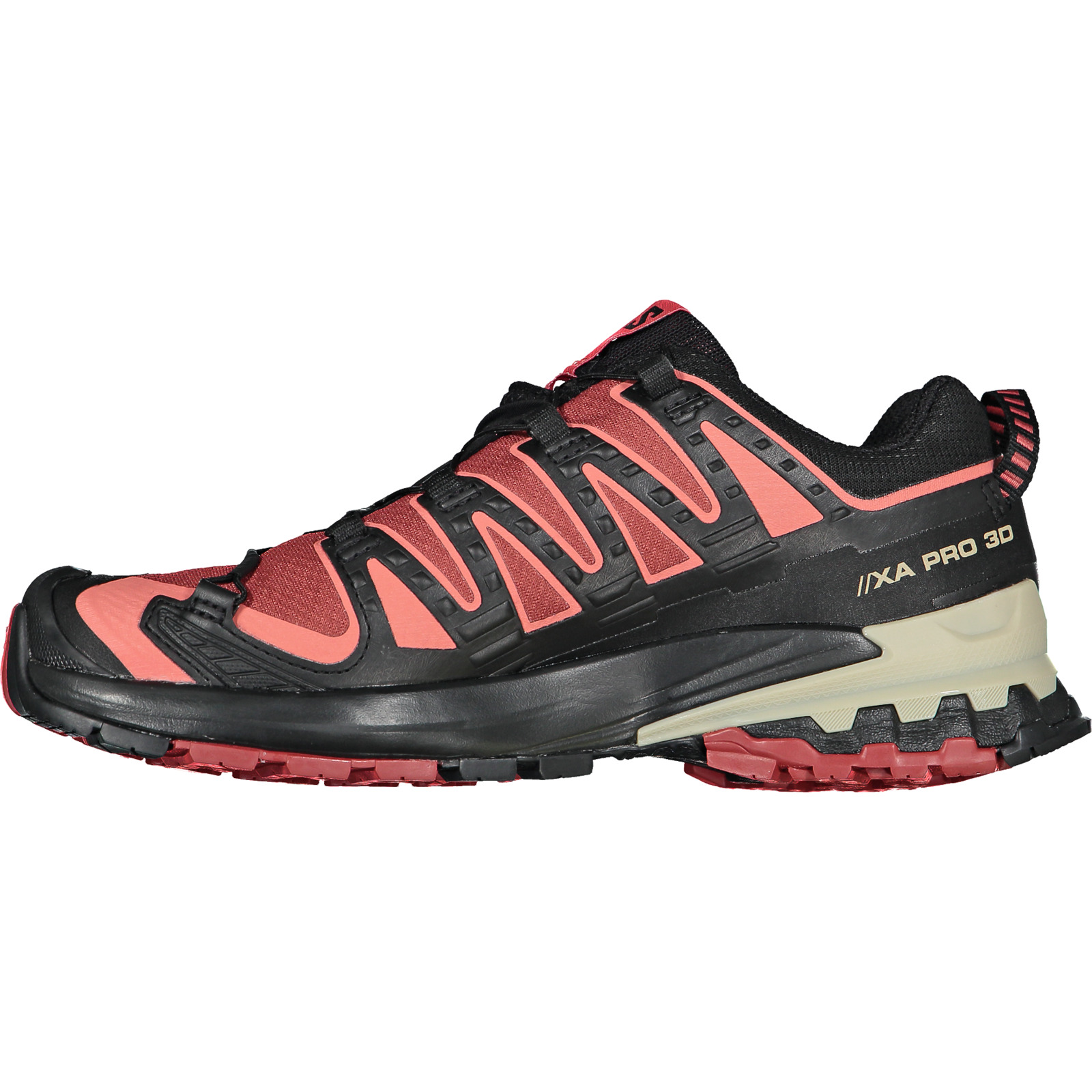 Salomon Damen-Multifunktionsschuh XA PRO 3D V9 GTX bordeaux, 38