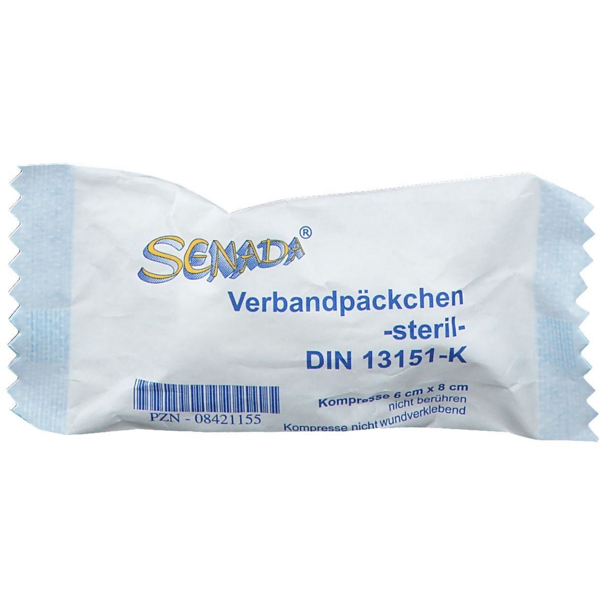 Senada Verbandpäckchen klein 60 x 80 mm