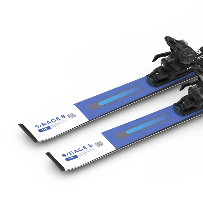 S/RACE 8 (and M11)  Racing-Ski-Set, Unisex RaceBlue/White