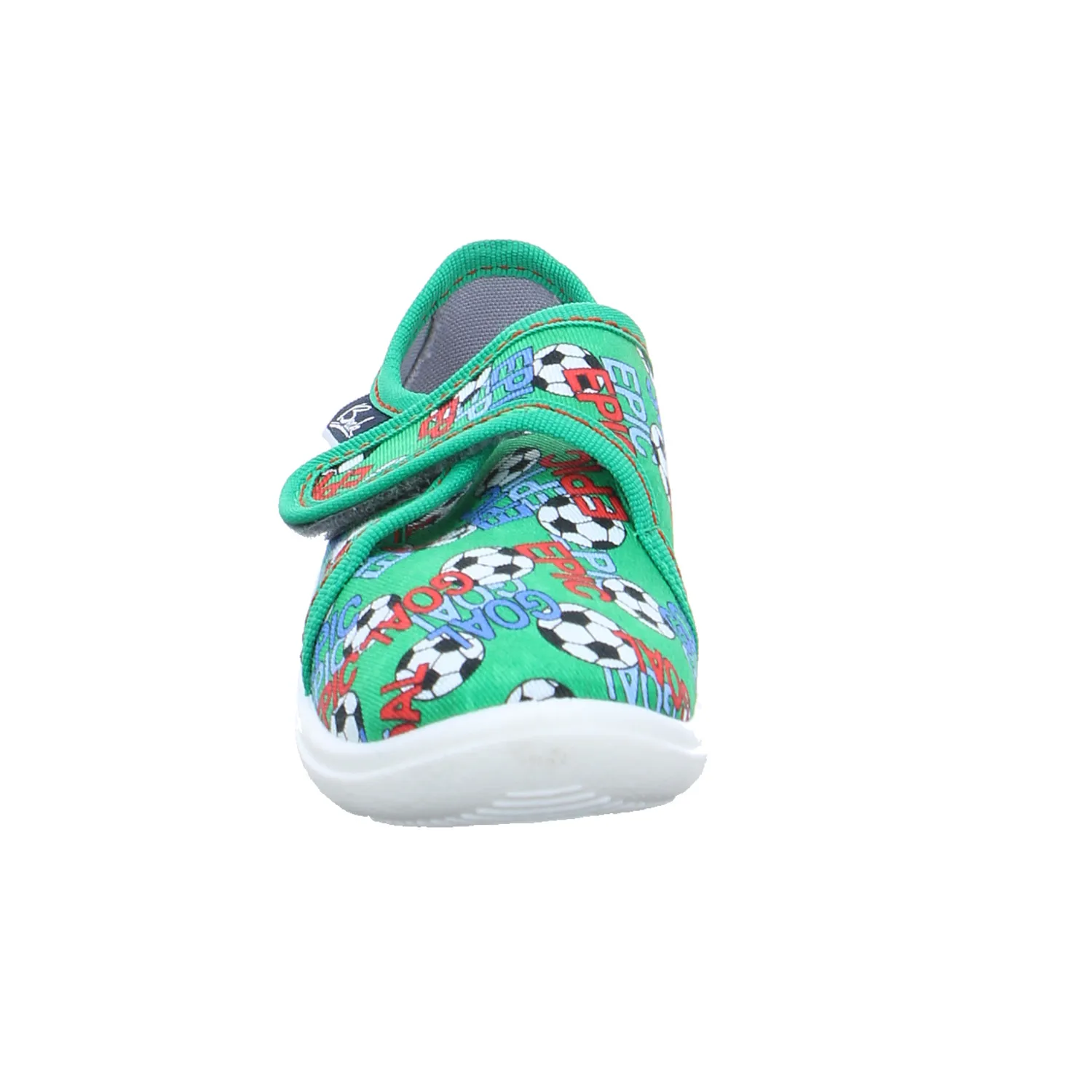 BECK Kinder-Hausschuh Grün Textil  Unisex