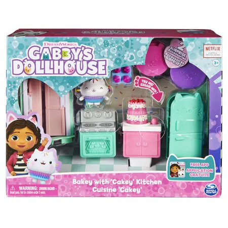 Spin Master Gabby's Dollhouse - Deluxe Room Cakeys Küche