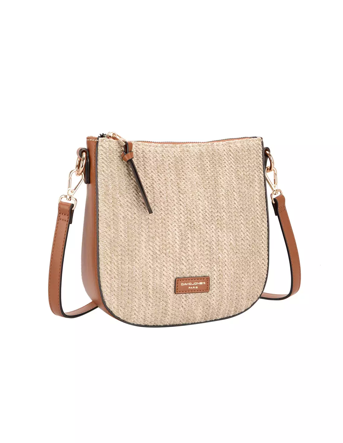 DAVID JONES 7051-2 - Sacs & maroquinerie Cognac