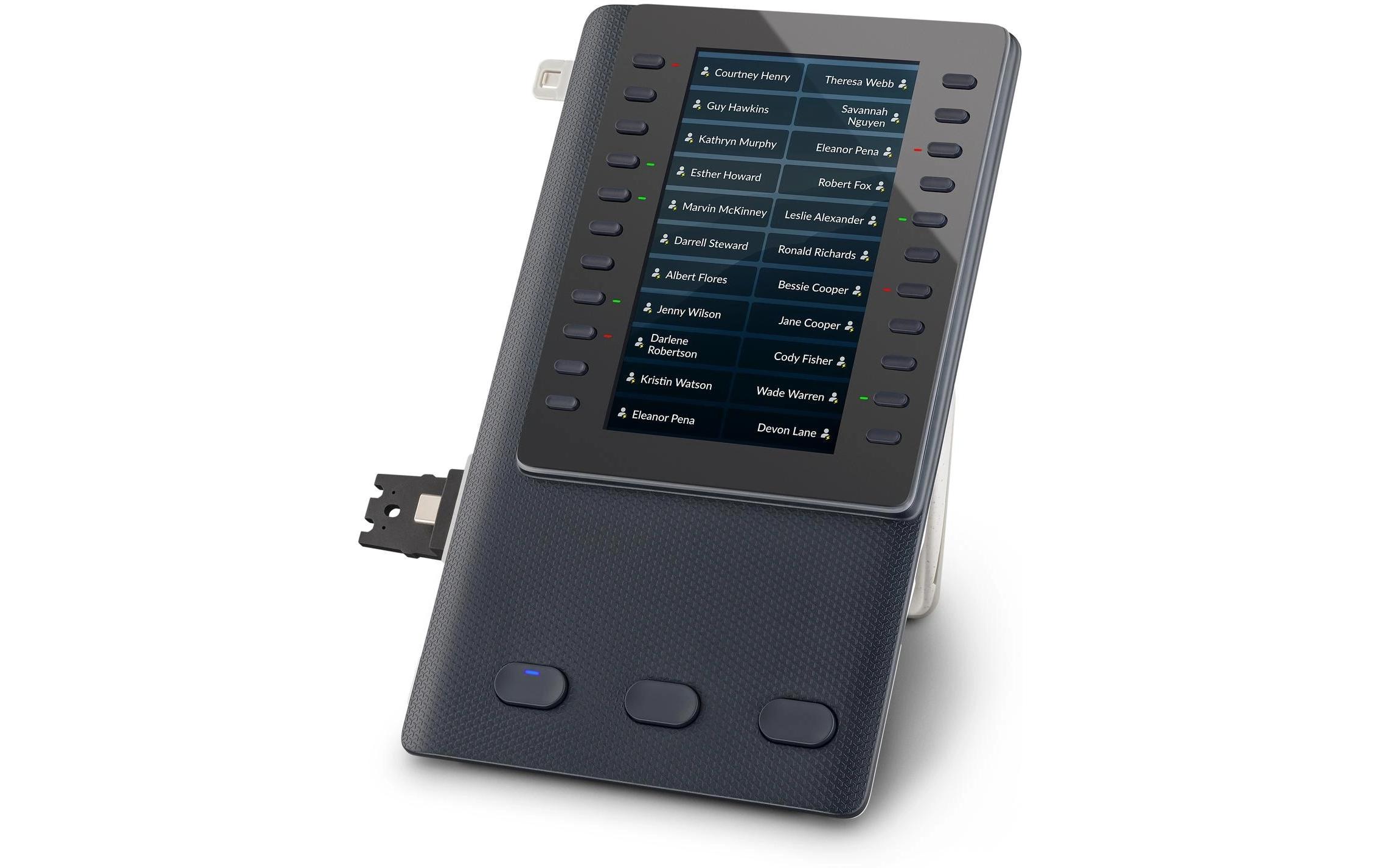 Poly Edge E-Serie<br>Erweiterungsmodul für Poly Edge E400/E500 Serie IP Tischtelefone