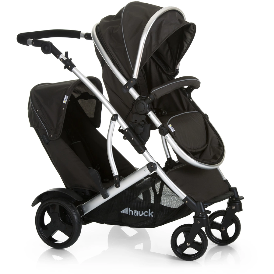 hauck Geschwisterwagen Duett 2 BlackForest
