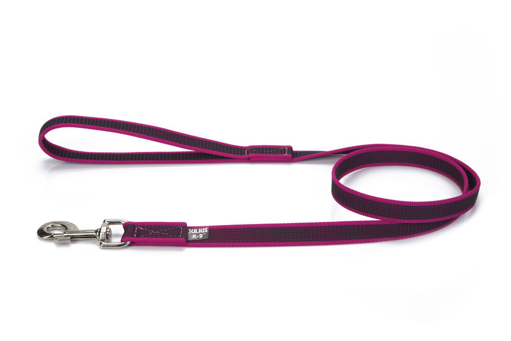 Julius K9 - Sliplijn - Hondenriem - roze - 120 cm - 120 cm