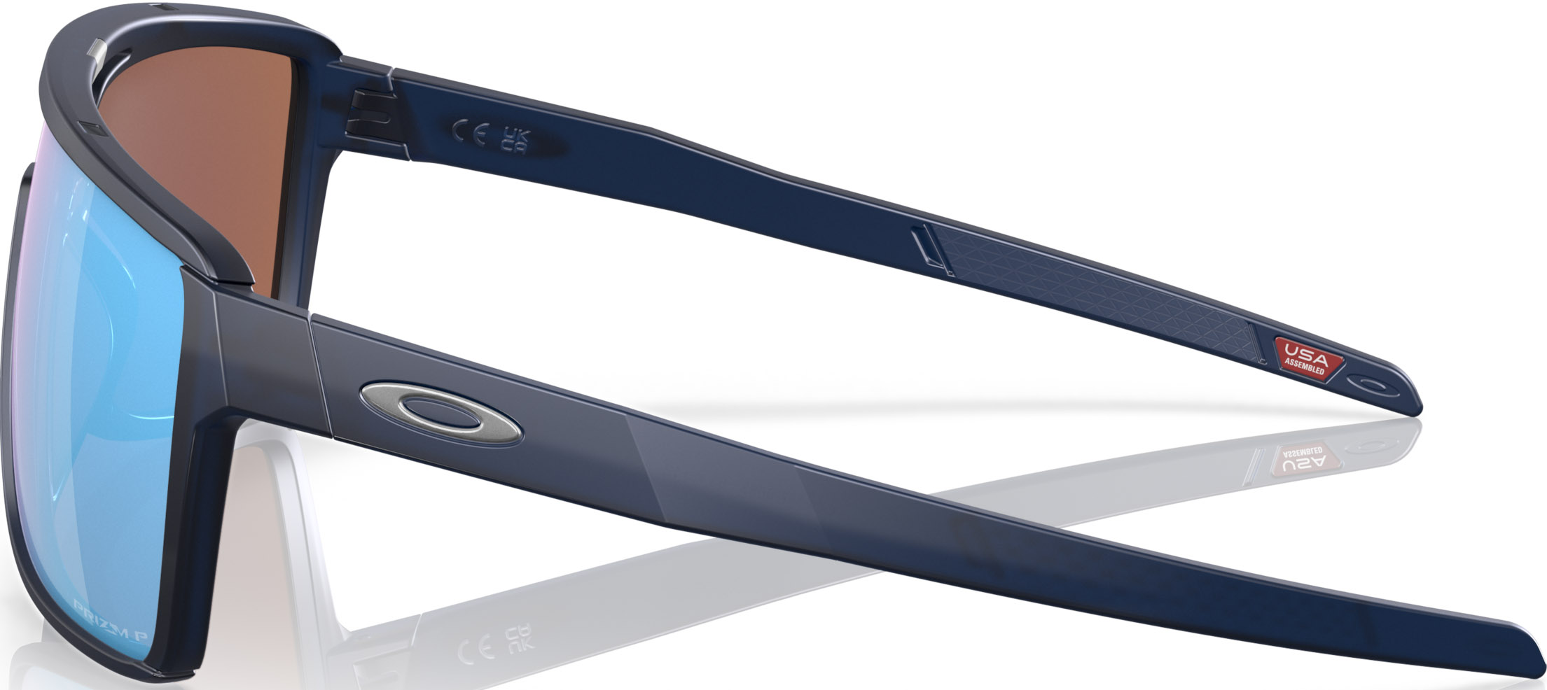 Castel 0663/Matte Trans Blue w/Prizm Deep Water Polarized