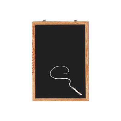 Bequet Basic - Tableau ardoise noire - 40 x 60 cm - encadrement baguette agrafée