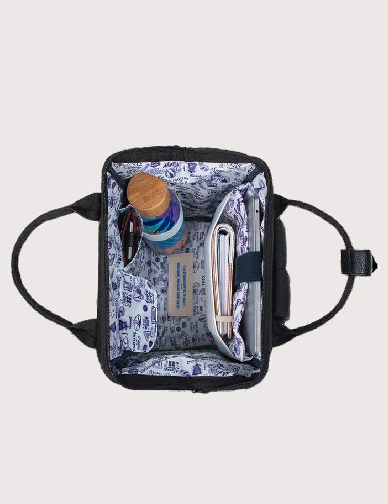 CABAIA SAC À DOS ADVENTURER MEDIUM LE HAVRE + 2 POCHETTES