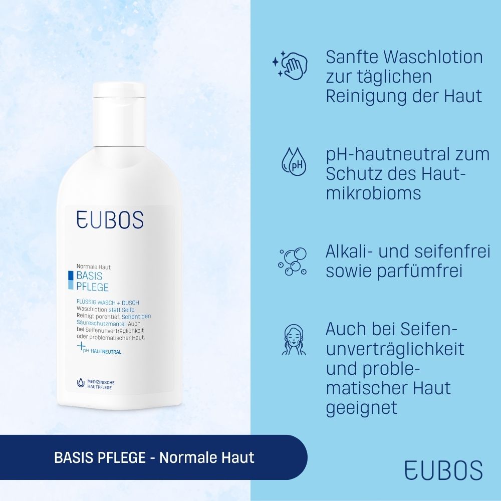 EUBOS® BASIS PFLEGE - FLÜSSIG WASCH + DUSCH
