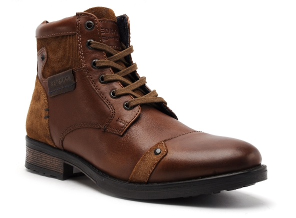 Redskins boots bottine homme nitro marron