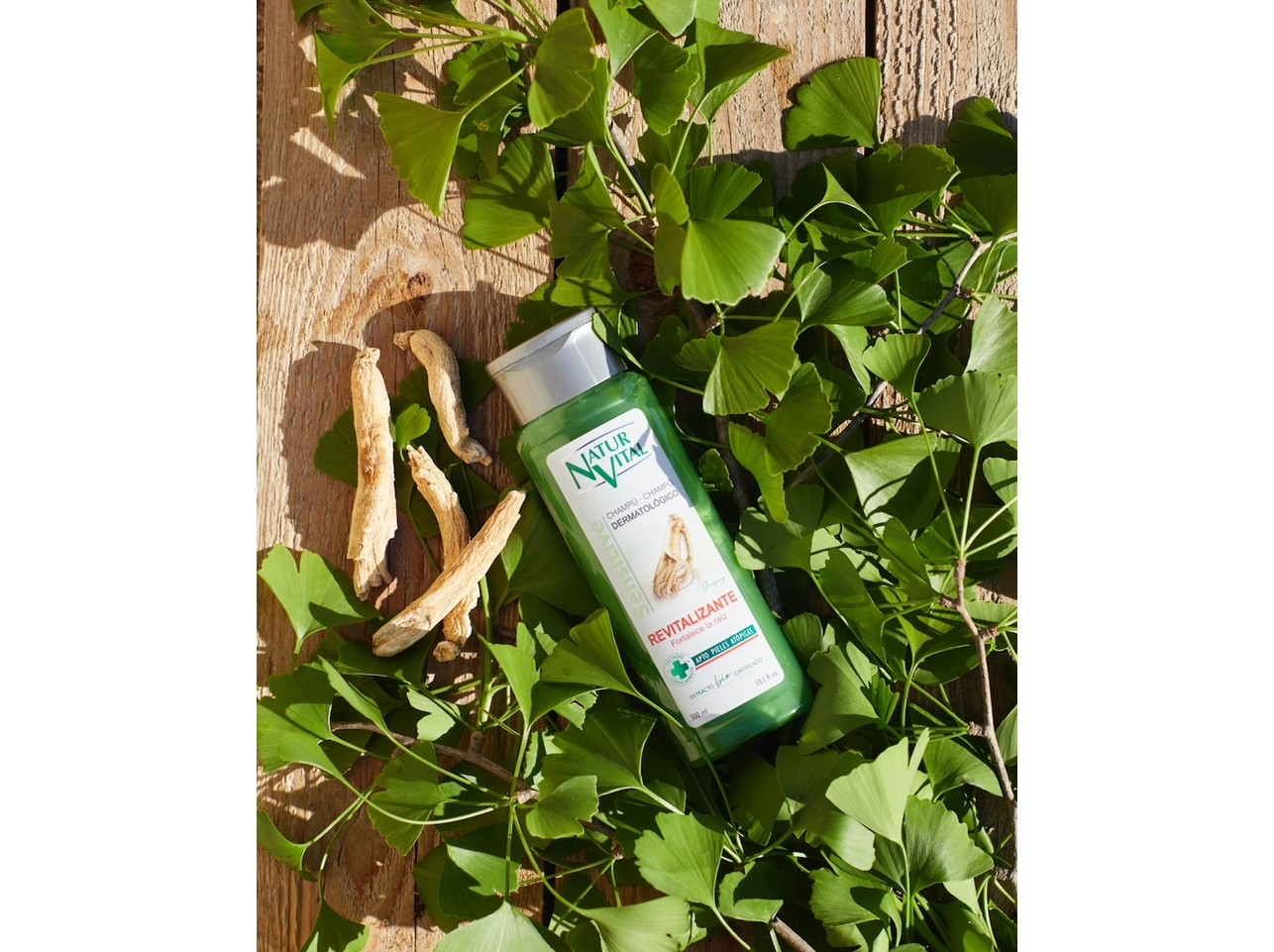 Champô Sensitive Revitalizante Natur Vital 300ml