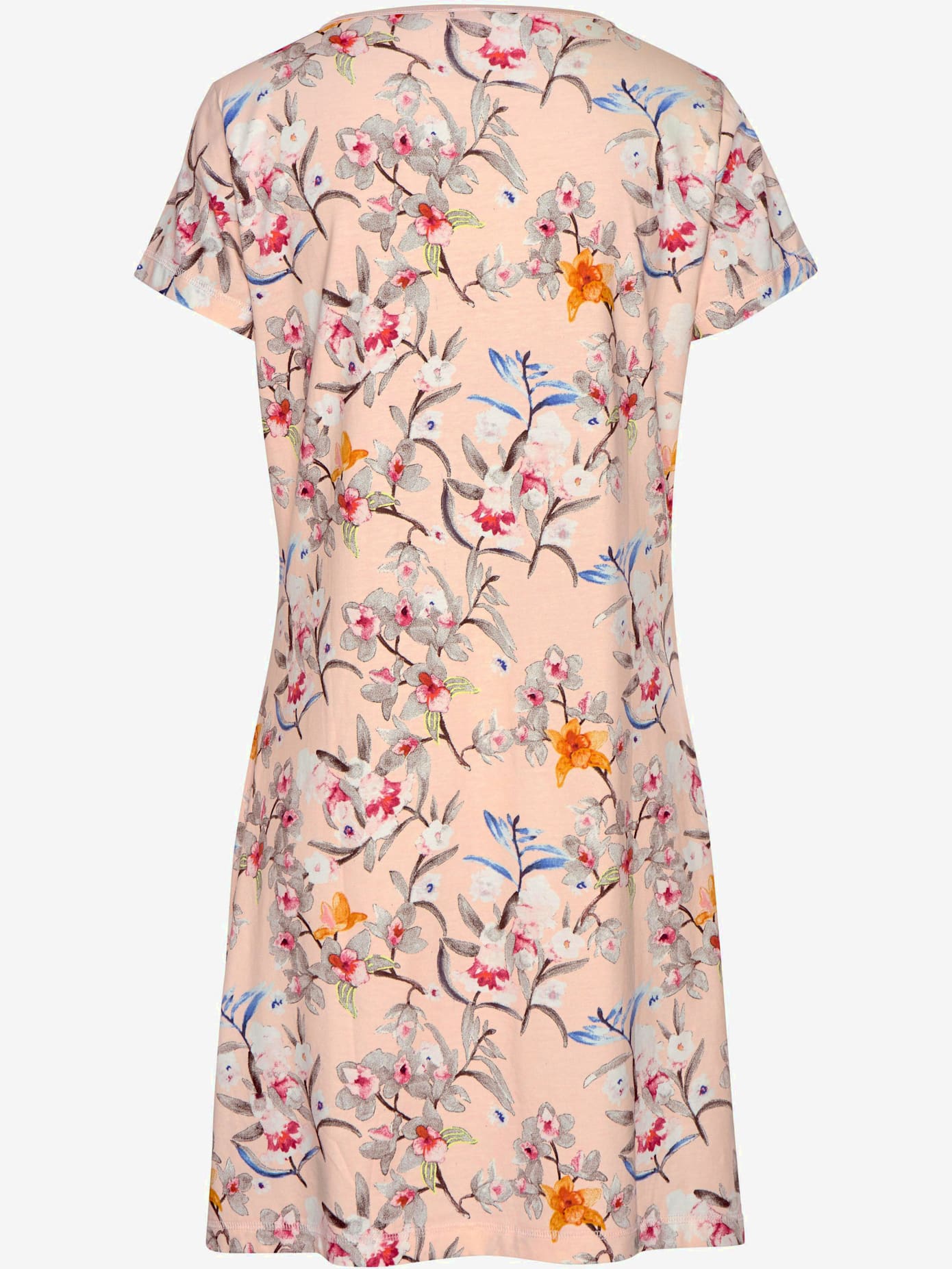 Chemise de nuit au design floral