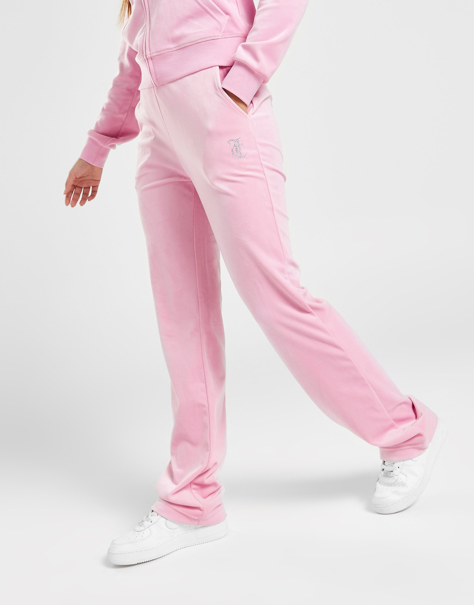 JUICY COUTURE Pantalon de Survêtement Diamante Velour