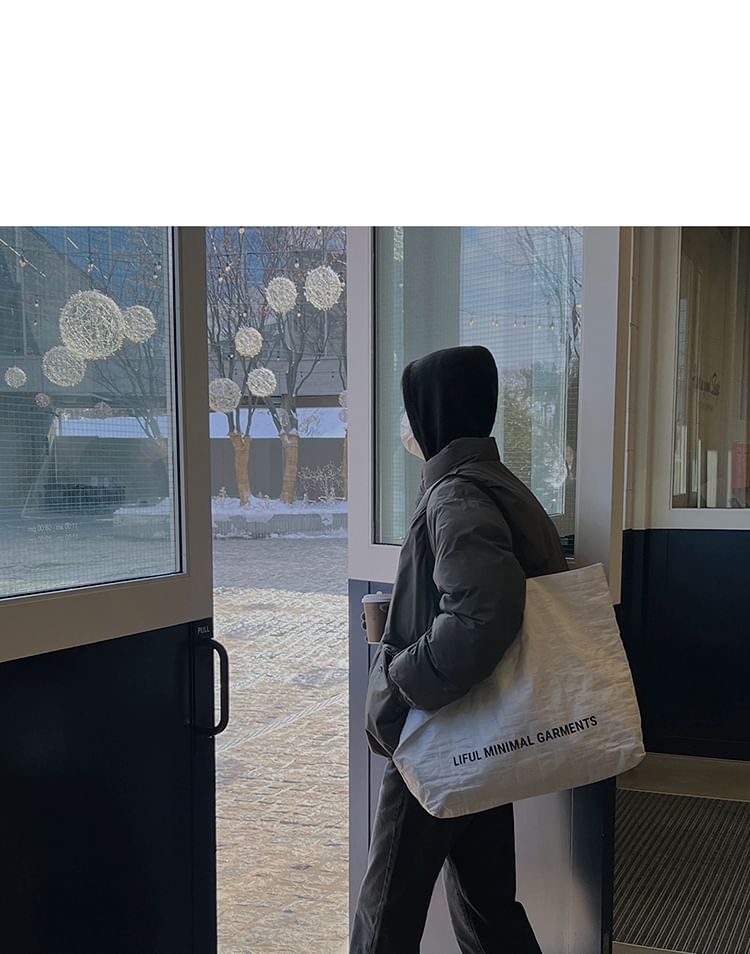MRCYC - Pufferjack met opstaande kraag en rits
