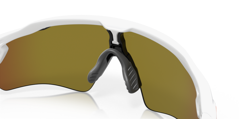 Oakley Radar EV Path Fire Iridium Polished White