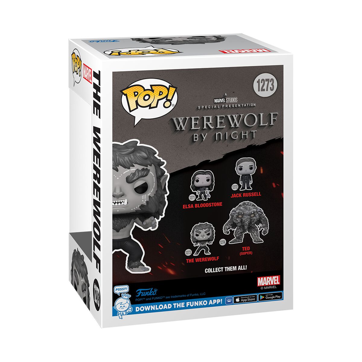 Loup-Garou - Funko Pop! n°1273 | Werewolf by night Funko Pop!