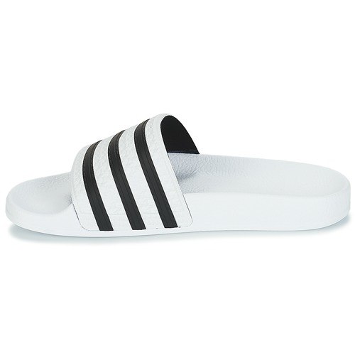adidas Originals - ADILETTE - Blanc / noir
