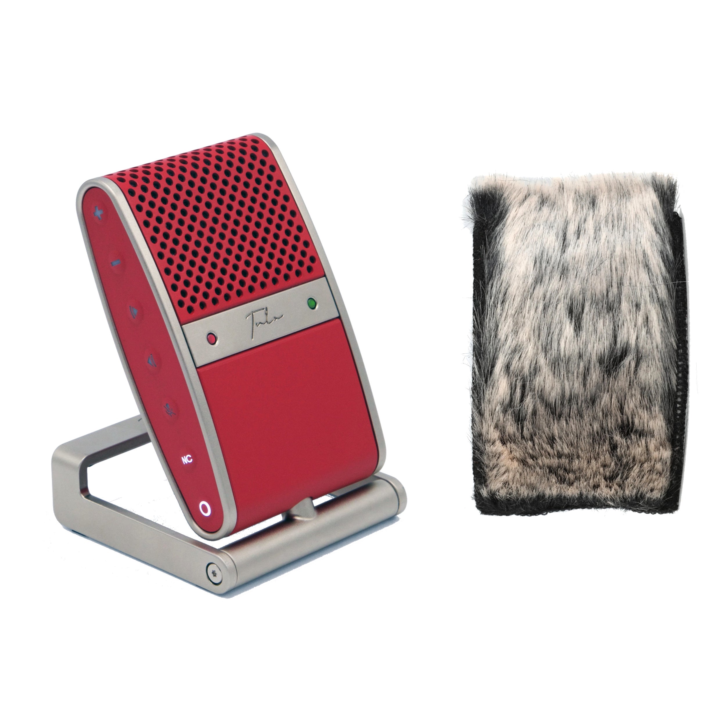 Tula The Tula Mic Red usb microfoon met windkap