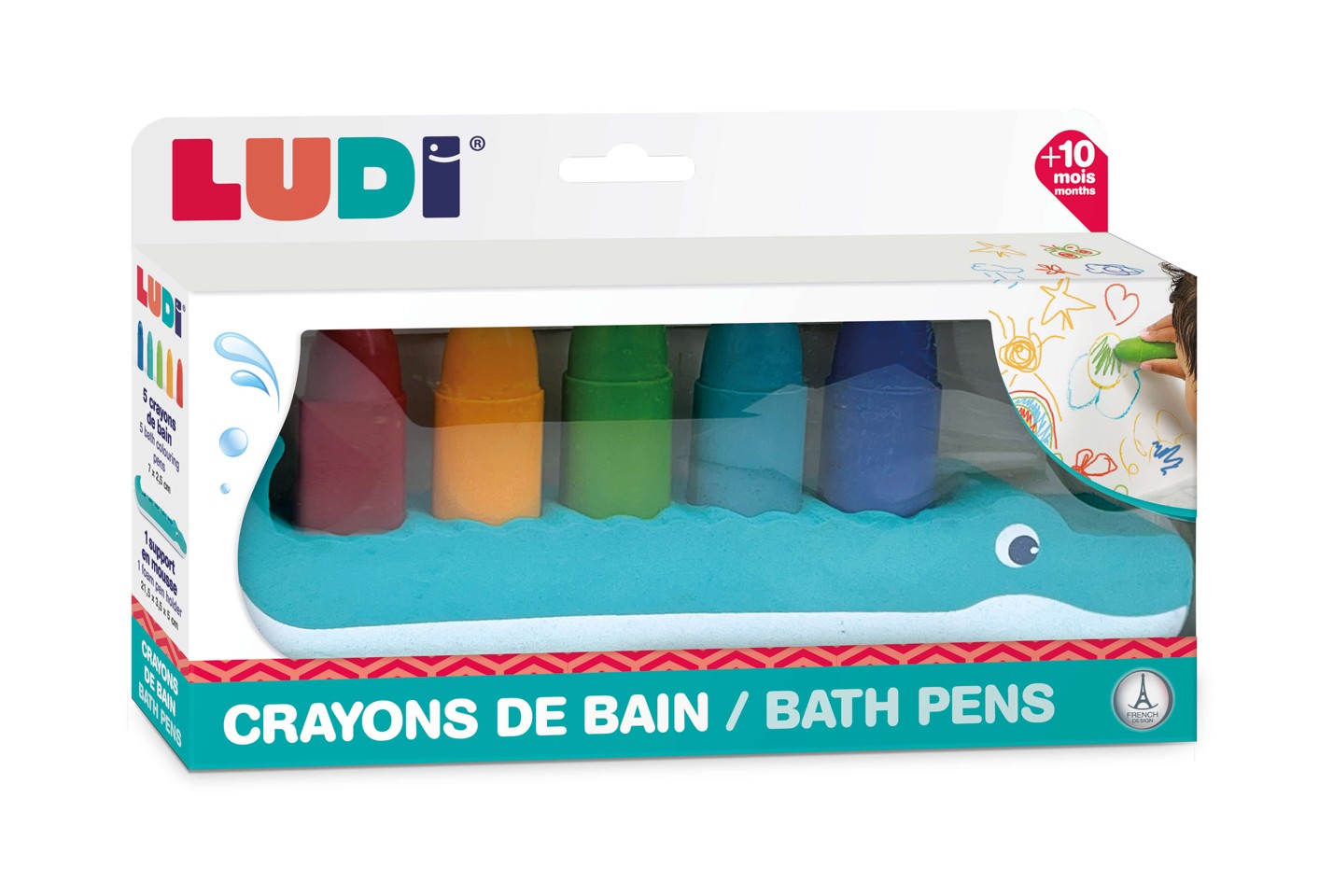 Ludi - Badeblyanter m. holder - (LU40080)