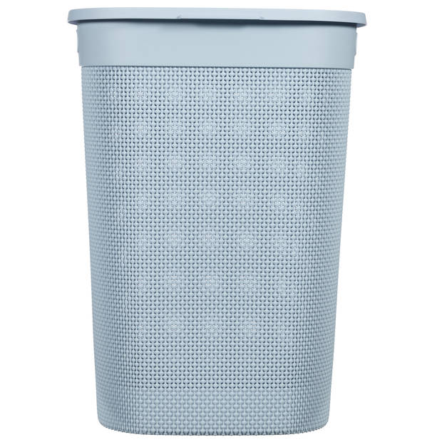 Curver Filo Wasmand met deksel 55L blauw