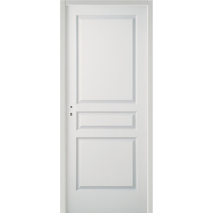Bloc-porte Ordesa blanc H.204 x l.83 cm, poussant droit