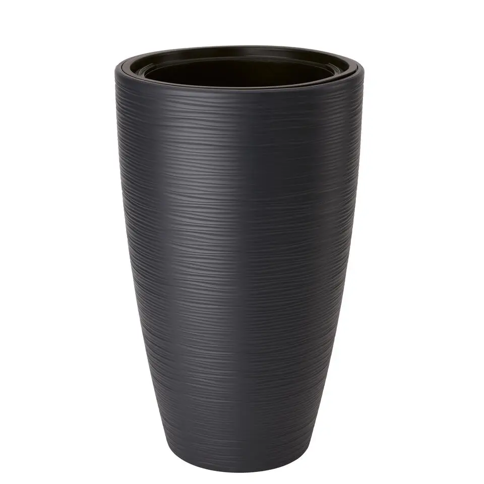 Form Plastic Plantenpot/bloempot Gobi - kunststof - D30 x H48 cm