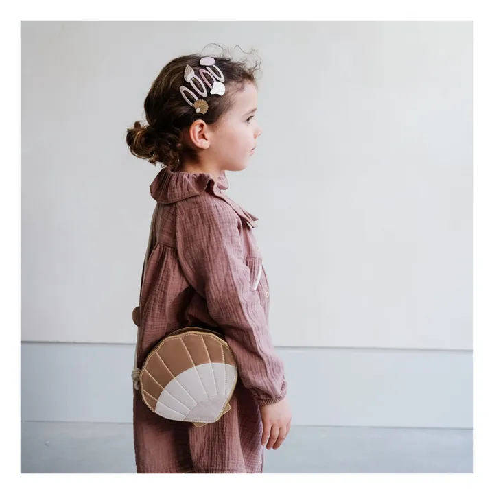 Mimi & Lula Lot 4 Barrettes Shell | Rose