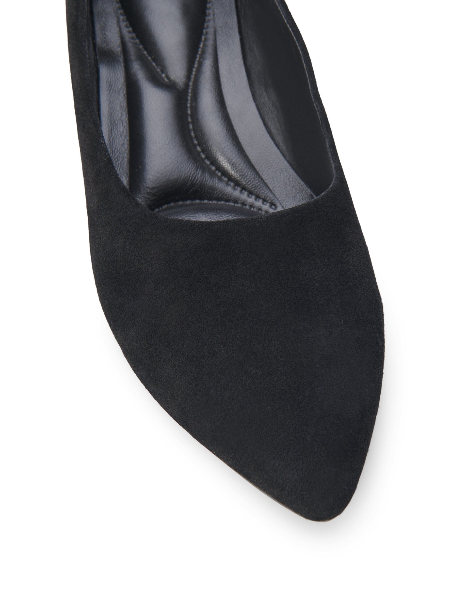 Wide fit - Pump i ruskind