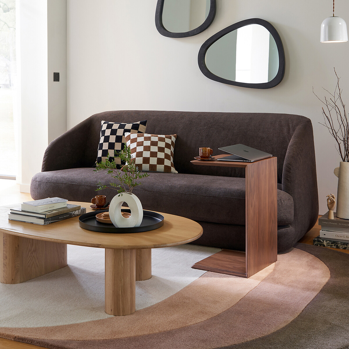 LA REDOUTE INTERIEURS<br>Mesa de apoio em nogueira, Dilba