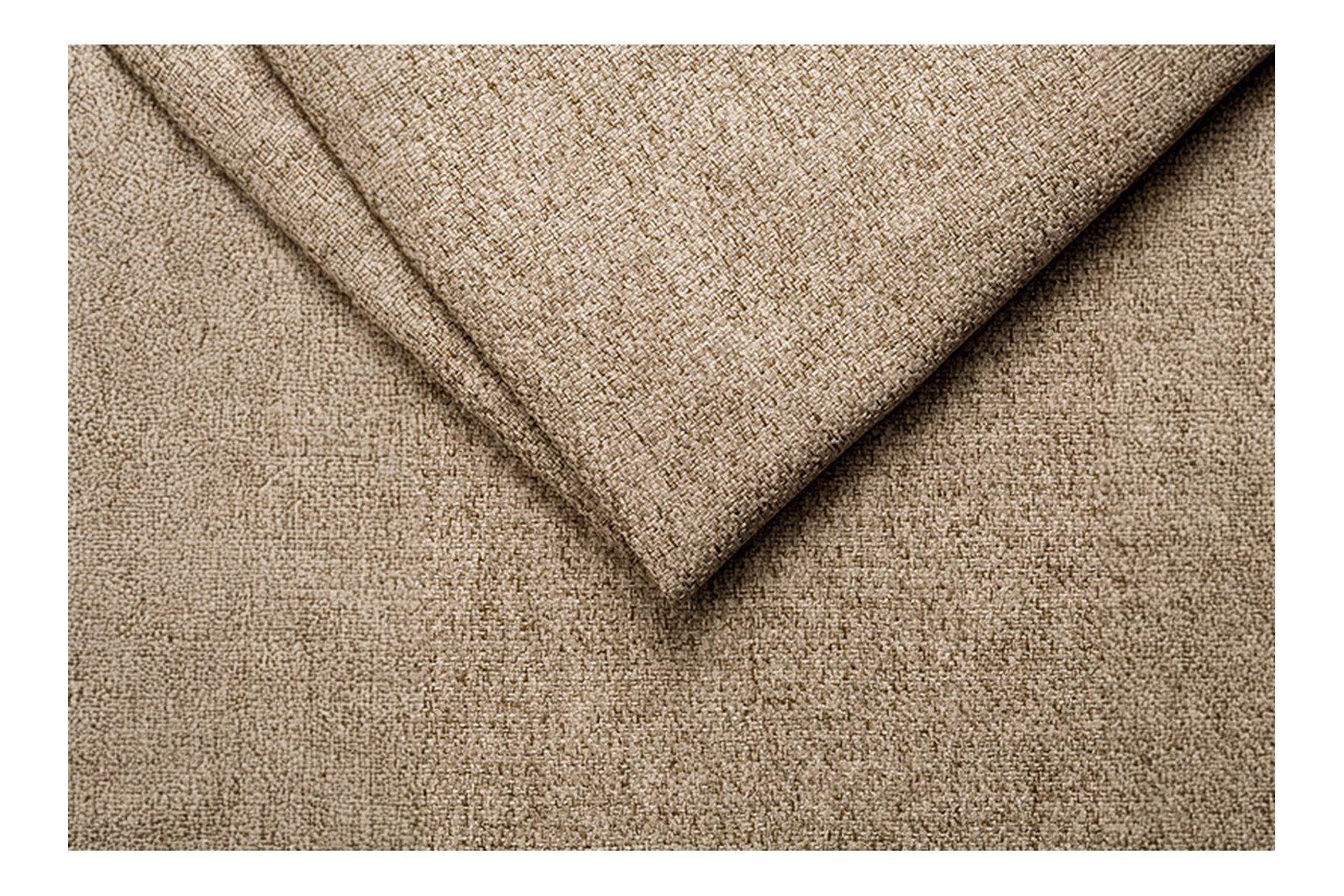 Ask hjørnesofa 23 hjørnesofa. Big hjørnemodul. Tekstil Nordic 4 Dune med sorte metallben