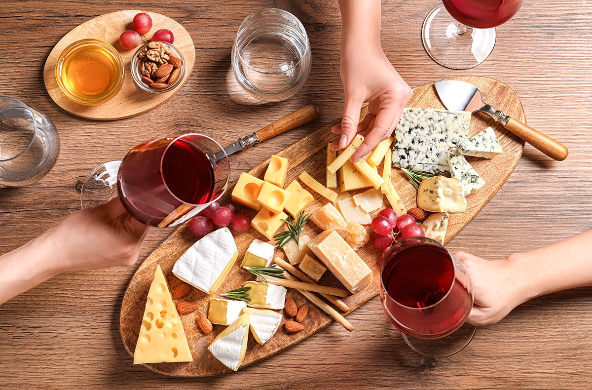 Wein & Käse Seminar für 2 Wien