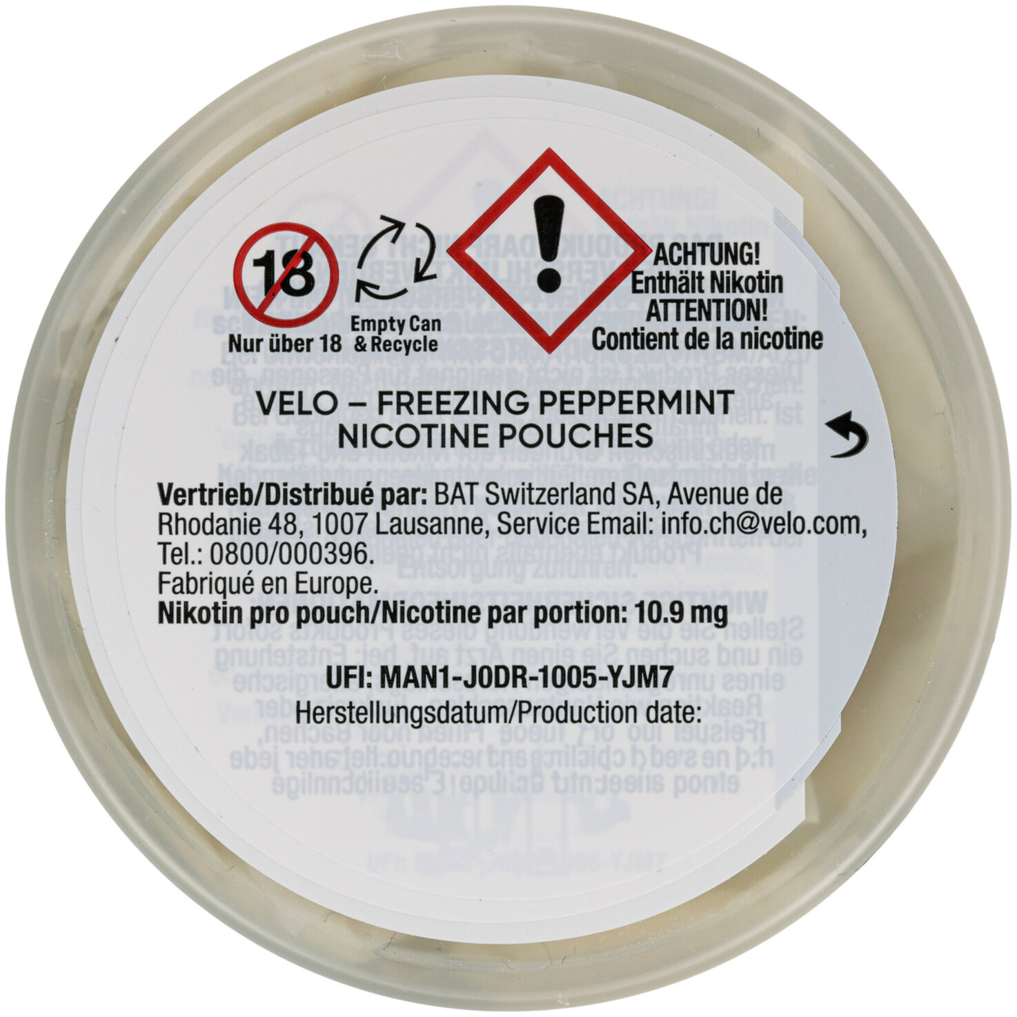 Velo Freeze X-Strong